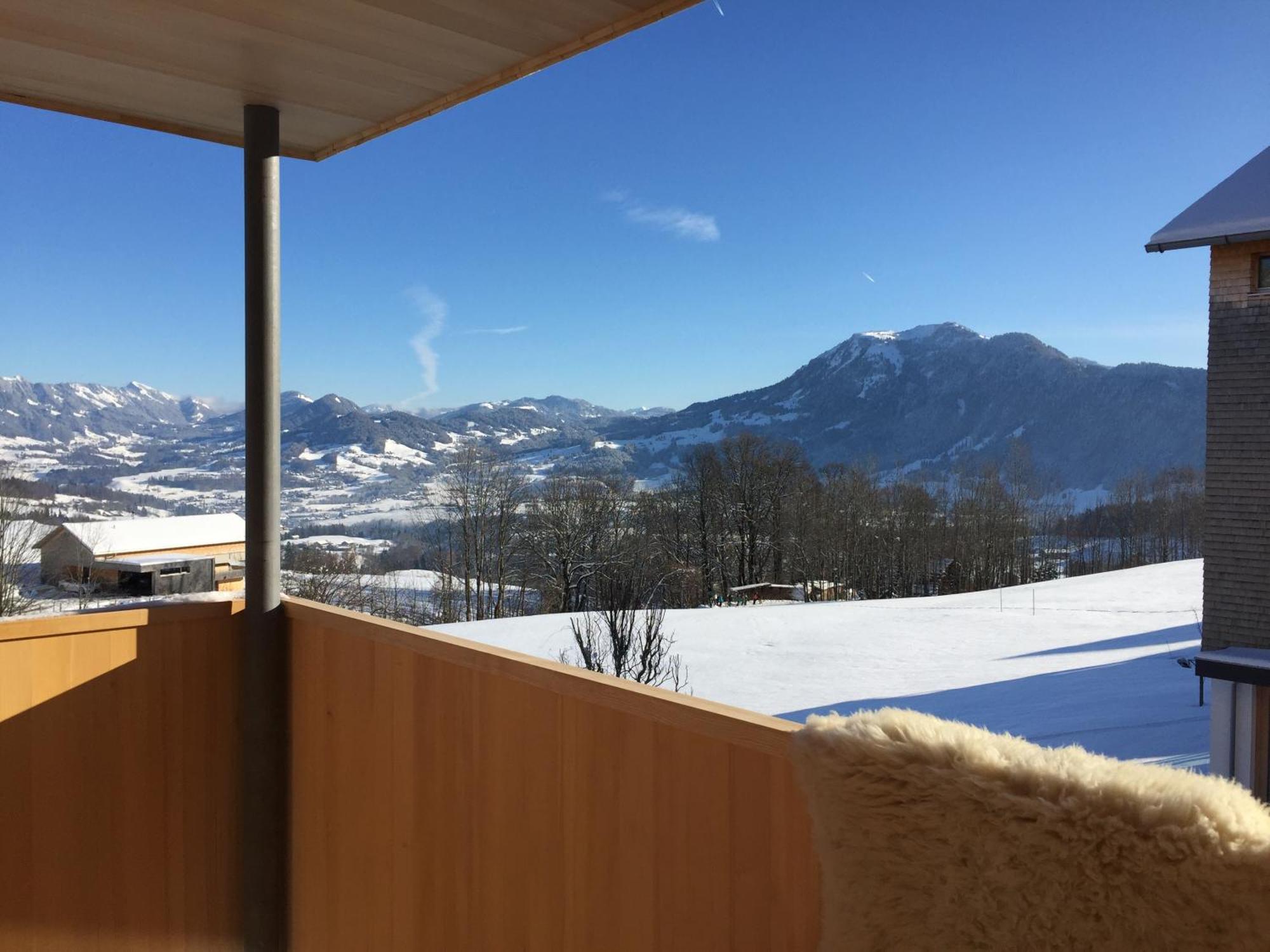 Neu Auszeit985 - Auszeit Mit Ausblick Apartment Шварценберг им Брегенцервалд Екстериор снимка