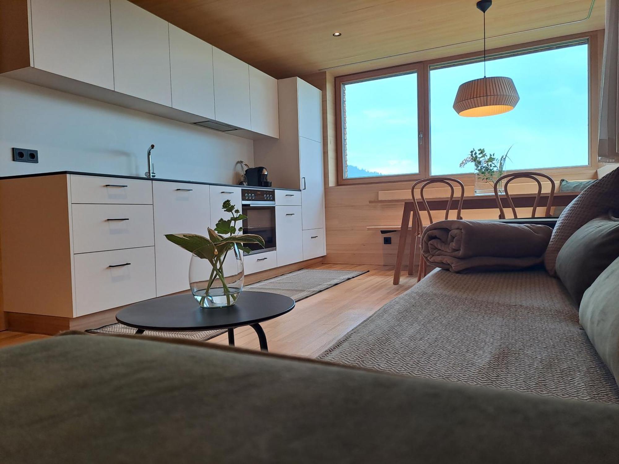 Neu Auszeit985 - Auszeit Mit Ausblick Apartment Шварценберг им Брегенцервалд Екстериор снимка